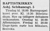 Harstad Tidende 2. november 1982.