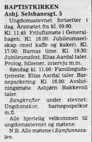 Harstad Tidende 20. august 1983.