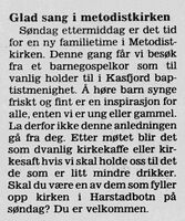Harstad Tidende 30. mars 1985.