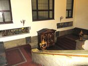 Interiør, trappeløp, Kunstindustrimuseet. Foto: Stig Rune Pedersen