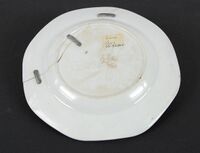 Samme tallerken på baksida.