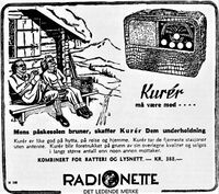 237. Kurer radio reklame 1954.jpg