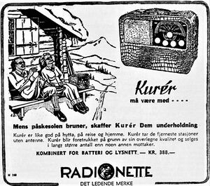 Kurer radio reklame 1954.jpg