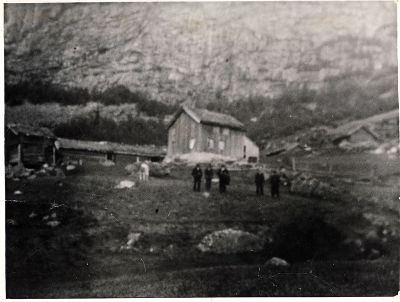 Det eldste bildet som er kjent av Kvipt. Ukjend fotograf 1880.