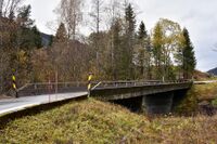 Dalanvegen med Lundevall bru. Foto: Roy Olsen (2021).