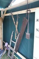 Oslofjordens isproduksjon, verktøy brukt i isproduksjonen. Foto: Chris Nyborg (2014).