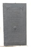 Johanne Maria Bergmans gravminne fra 1769. Foto: Chris Nyborg (2014).