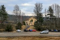 Krokhol gård sett fra Enebakkveien. Foto: Leif-Harald Ruud (2020)
