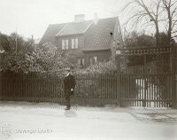 Mathias Gustav Nyman sitt hus på Bispeladegården Lagårdsveien 59, Stavanger