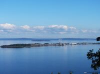Langøya i Oslofjorden, utenfor Holmestrand. Foto: Stig Rune Pedersen