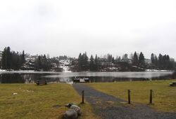 Langvannet i Lørenskog 2014.