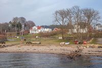 Kystmiljø ved Støtvig hotell på Larkollen. Foto: Leif-Harald Ruud (2018).