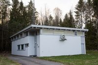 Kulesteinveien 40, «Teleknuten», telefonsentral. Foto: Roy Olsen (2016).