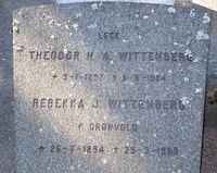 80. Lege Heinrich August Theodor Wittenberg gravminne Oslo.JPG