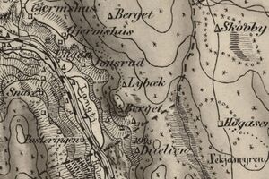 Libekk gnr. 14.6 Kongsvinger kart 1884.jpg