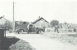 Tysk etterlatenskap: Everket fikk sin første bil i 1946. Bilen var en tidligere tysk ambulansebil. Den ble kalt Blå Maria.