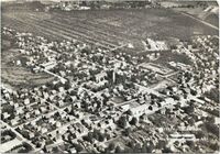 Lillestrøm luftfoto 1947 Postkort PB Evensens samlinger.jpg