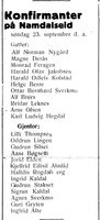 11. Liste over konfirmanter i Namdalseid i Inntrøndelagen og Trønderbladet 17.9. 1934.jpg