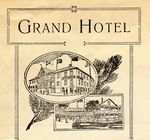Brevhode, Grand Hotel på Kongsberg, 1914.