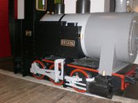 Lokomotivet Urskog på Jernbanemuseet. Foto Steinar Bunæs