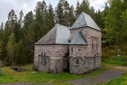 Longerak kraftverk i Bygland (1916). Foto: Dag Endre Opedal/Norsk Vasskraft- og Industristadmuseum (2016).