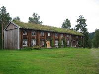 Lønsetlåna på Rindal bygdemuseum i Rindalen på Nordmøre. Foto: Arnfinn Kjelland.