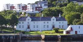 Nr. 15–17: Lossiusgården fra 1780. Foto: Kunstrom/Kristiansund kommune