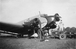 Lufthansa Junkers 52 refueling.