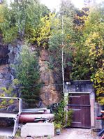 Dagens vestre inngang. Oversikt. Foto Steinar Bunæs.