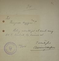Soknepresten i Lunner bestiller 50 hele landsøl fra Ringnes (1914)
