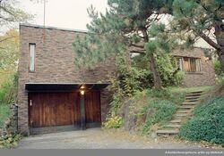 Lyder Sagens gate 6, oppført 1959, tildelt Sundts premie, Foto: Linda Næsfeldt (1996).