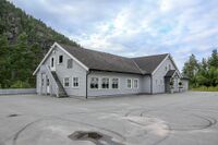 Den frie evangeliske forsamlinga Eben Eser sitt hus i Byremo. Foto: Leif-Harald Ruud (2020).