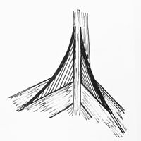 Høye og brede lyrodder, på nest øverste bord.