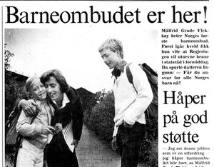 Målfrid Grude Flekkøy faksimile Aftenposten 1981.jpg