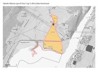 Kart over gården på NIBIO.