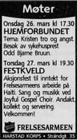 Harstad Tidende 26. mars 2003.