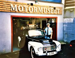 MM Politiet har også veteranbiler.