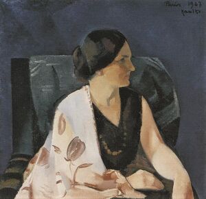 Magnhild Haalke maleri 1927 av Hjalmar Haalke.jpg