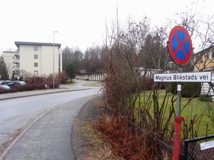 Magnus Blikstads vei Bærum 2014.jpg