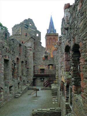 Magnuskatedralen The Earls Palace.JPG