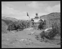 Fjellhotellet Maristova. Foto: Ukjend/Nasjonalbiblioteket (1950).