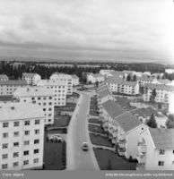 Marmorberget borettslag på Lambertseter (1952-1954). Foto: Arbeiderbevegelsens arkiv og bibliotek (1958).
