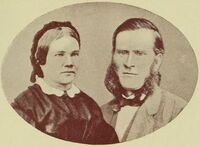 Mathias Gustav Nyman og konen Serine Oftedahl