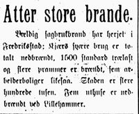 113. Melding om store branner på Østlandet i Harstad Tidende 7. juli 1913.jpg