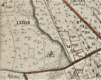 Mellem (Nylenna) under Holt kart 1805.jpg