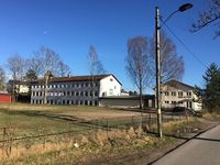 Menstad ungdomsskole 18. april 2016 fra nordsiden.