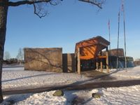 Hovedbygget vinteren 2012, da navnet var Midgard historisk senter. Foto: Stig Rune Pedersen