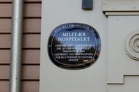 Grev Wedels plass 1: Militærhospitalet. 59.907326° N 10.74296° Ø