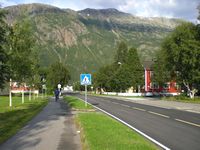 Mathias Bruns gate. Fotograf: Zahl