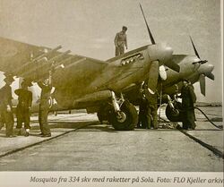 Mosquito fra 334. skvadron.